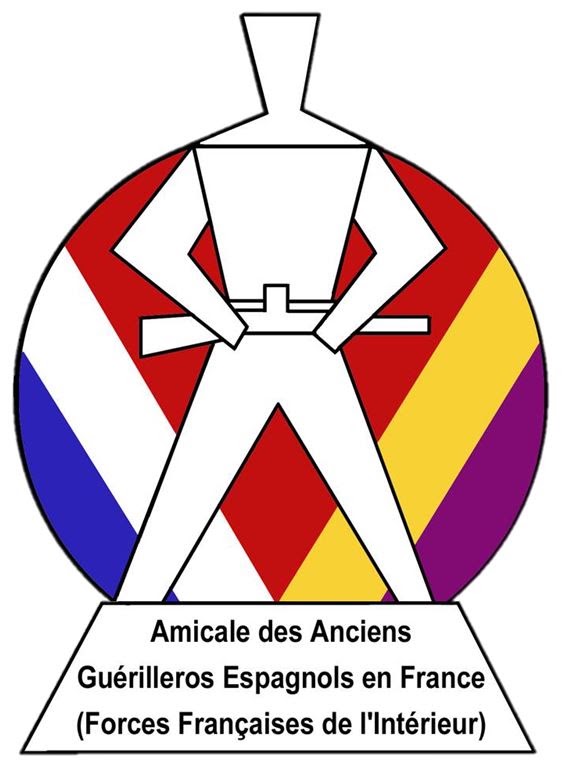 Logo AAGEF-FFI: AMICALE DES ANCIENS GUÉRILLEROS ESPAGNOLS EN FRANCE - FORCES FRANÇAISES DE L'INTÉRIEUR