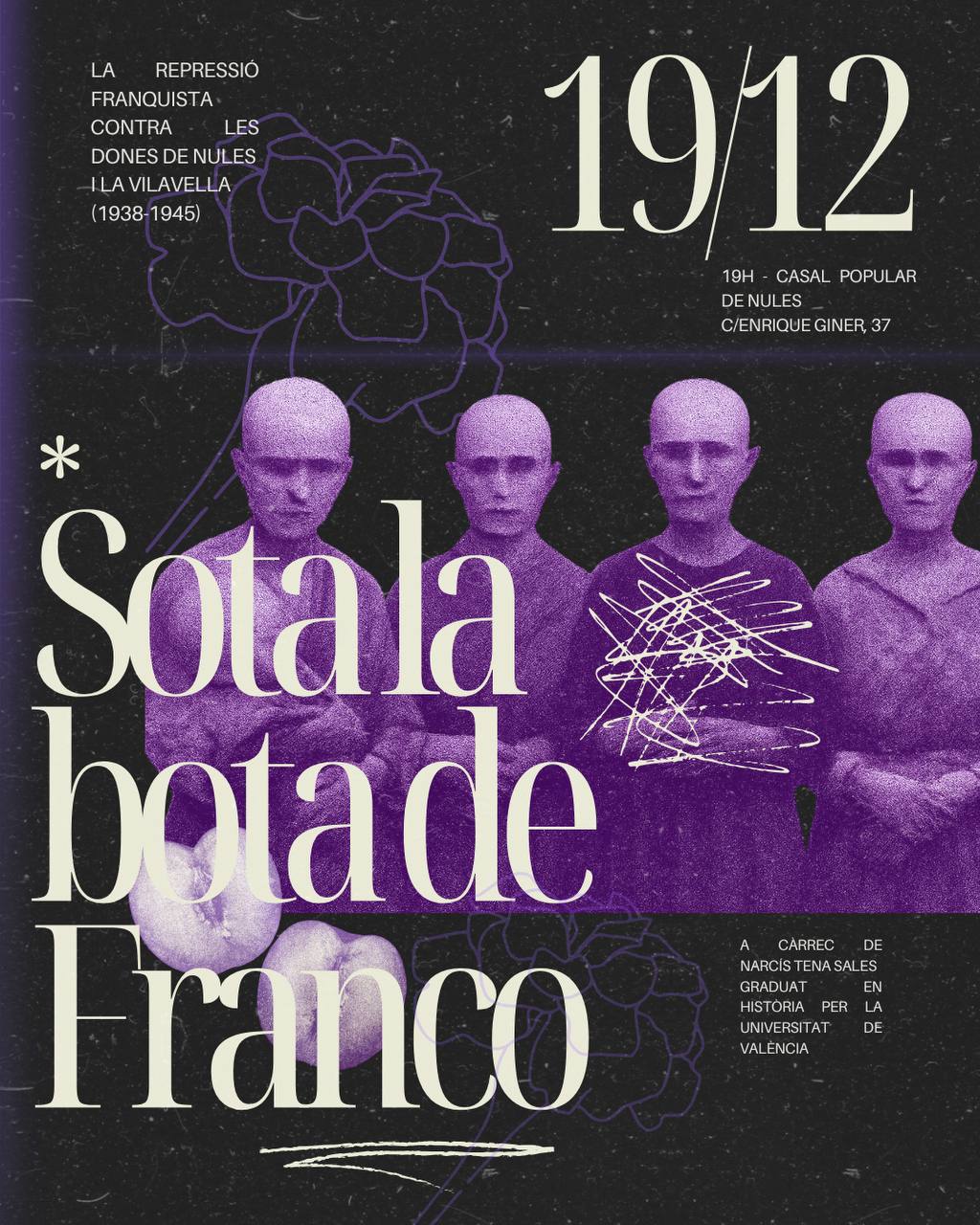 SOTA LA BOTA DE FRANCO. La repressió franquista contra les dones de Nules i la Vilavella.