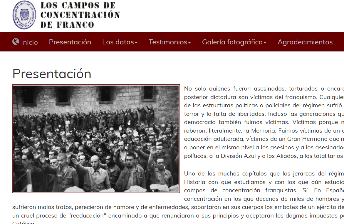 Buscador de Campos de Concentración