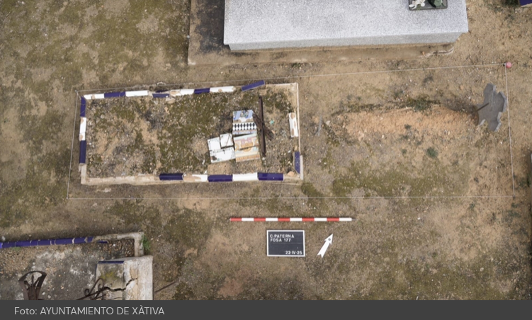 Empiezan los trabajos de exhumación de la fosa 177 del Cementerio de Paterna para encontrar a dos setabenses
